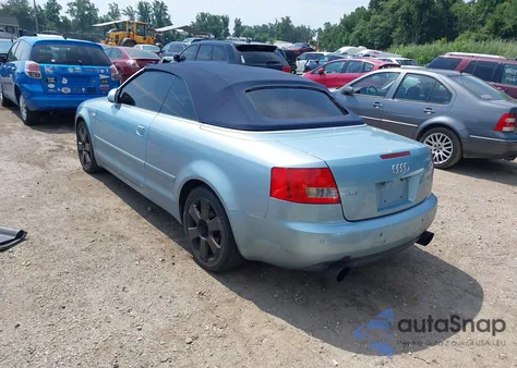 2006 Audi A4 1.8T from USA, damaged, VIN WAUAC48H76K007650